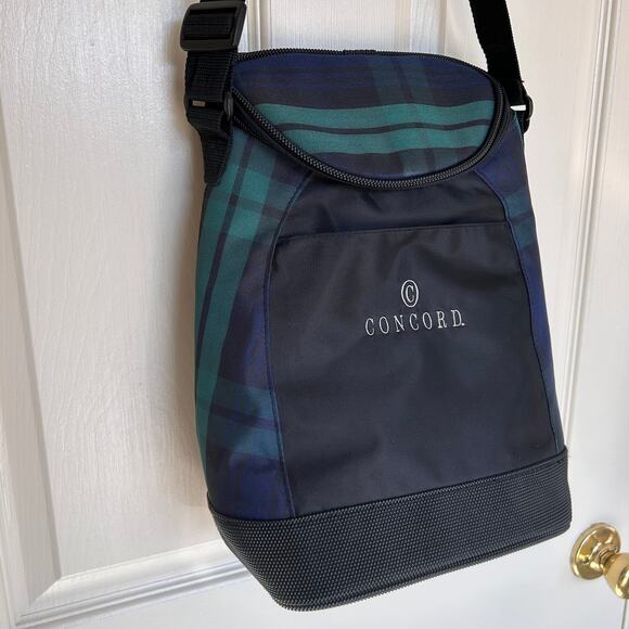 NEW Concord 2 Bottle Wine Carrier Tote, Insulated Wine Cooler Bag w Handles - Picture 1 of 14